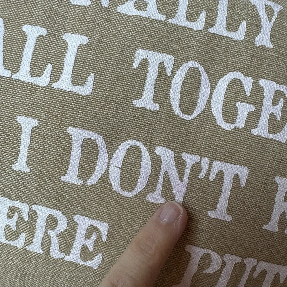 Carte Postale Throw Pillow I Got It All Together But Don't Know Where I Put It